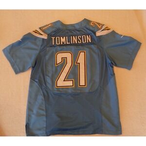 Nike Ladanian Tomlinson On Field Stitched San Diego Chargers Jersey NFL Sz 48 LG